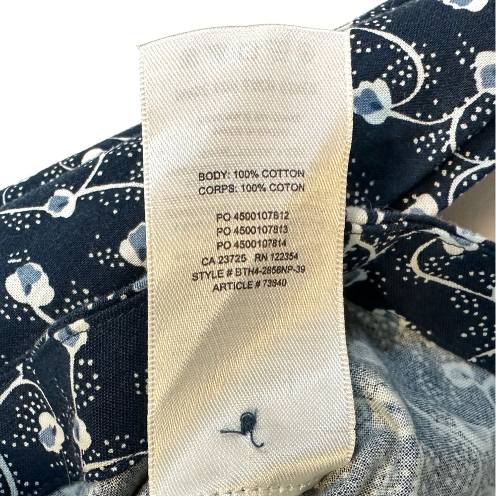 Aritzia | Wilfred | Blythe Blouse in Washed Blue Dark Espace Size XXS - Picture 10 of 12